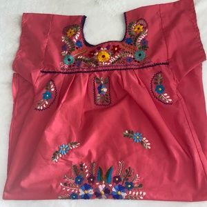 Mexican embroided dress